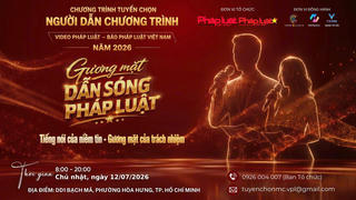 Khởi động chương trình tuyển chọn Gương mặt MC Video Pháp luật 2026