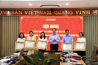 Sở Tư pháp tỉnh Cao Bằng tổ chức hội nghị sơ kết công tác 6 tháng đầu năm
