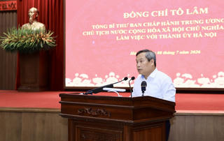Hà Nội: Tăng trưởng hai con số là trách nhiệm chính trị của Thủ đô với cả nước