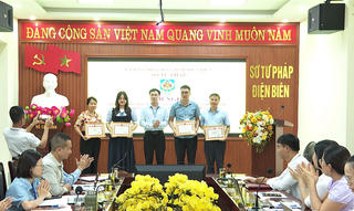 Sở Tư pháp Điện Biên quyết tâm hoàn thành nhiệm vụ 6 tháng cuối năm