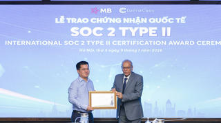 MB trở thành ngân hàng Việt đầu tiên sở hữu chứng nhận SOC 2 Type II