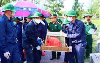  Hà Tĩnh đẩy nhanh lấy mẫu ADN tại các nghĩa trang liệt sĩ
