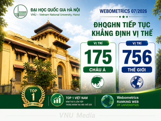Đại học Quốc gia Hà Nội tiếp tục lọt top 800 đại học hàng đầu thế giới