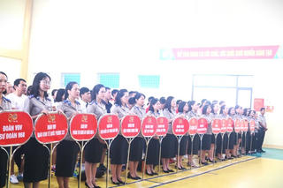 16 Đoàn tranh tài tại Hội thao chào mừng 80 năm Ngày truyền thống Thi hành án dân sự