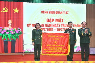Bệnh viện Quân y 87: Dấu mốc 45 năm xây dựng và phát triển 