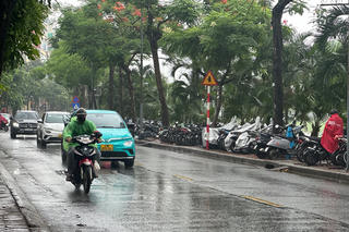 Miền Bắc liên tục đón mưa diện rộng