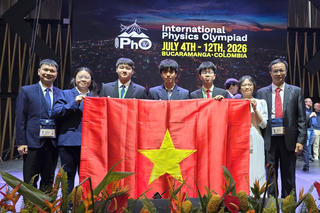 Việt Nam lập kỳ tích với 4 Huy chương Vàng tại Olympic Vật lý quốc tế 2026