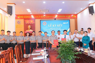 Thi hành án dân sự Nghệ An ký kết biên bản ghi nhớ với các chi nhánh ngân hàng BIDV trên địa bàn