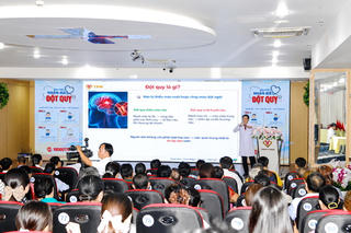 Cà Mau: Thanh Vũ Medic lan tỏa kiến thức phòng ngừa đột quỵ Cà Mau: Thanh Vũ Medic lan tỏa kiến thức phòng ngừa đột quỵ