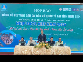Kết nối văn hóa tại Festival Dân ca Dân vũ Quốc tế 2026
