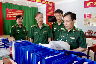 Kiểm tra công tác lãnh đạo, xây dựng lực lượng tại BĐBP tỉnh Tây Ninh