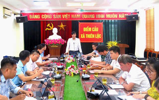 Xã Thiên Lộc (Hà Nội): Quyết liệt tháo gỡ điểm nghẽn giải phóng mặt bằng, phấn đấu hoàn thành mục tiêu giải ngân đầu tư công năm 2026