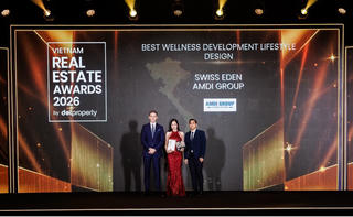 Làng Thụy Sỹ khoáng nóng Swiss Eden thắng lớn tại Dot Property Vietnam Awards 2026
