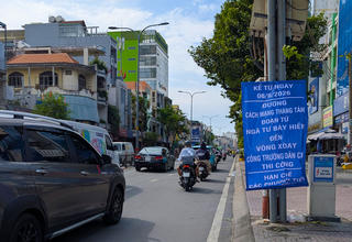 TP HCM: Cấm ô tô lưu thông đường Cách Mạng Tháng Tám để thi công tuyến tàu điện ngầm số 2