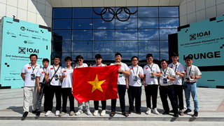 Đội tuyển Việt Nam giành 7 huy chương tại Olympic Trí tuệ nhân tạo quốc tế 2026
