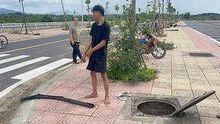 Bắt 4 đối tượng cắt trộm cáp ngầm đem bán phế liệu
