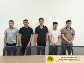 Ninh Bình: Khởi tố 6 bị can về hành vi tàng trữ trái phép vũ khí quân dụng