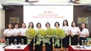 Trường Tiểu học Cầu Giấy B ra mắt Hội đồng Sư phạm