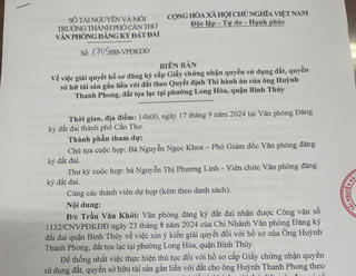 Diễn biến vụ “1 khu đất, 2 bản án, 3 đương sự”: Liên ngành TP Cần Thơ họp bàn hướng giải quyết