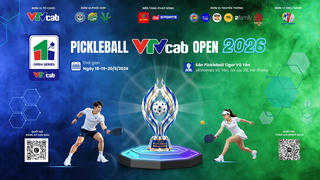 Giải Pickleball VTVcab Open 2026 chính thức khởi động, thu hút hơn 1.200 vận động viên