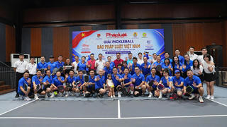 Chan Long đồng hành cùng Giải Pickleball – Báo Pháp luật Việt Nam 2026