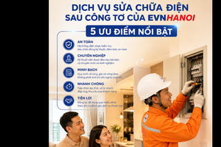 EVNHANOI mở rộng cung ứng dịch vụ sau công tơ