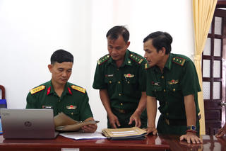 Bộ Quốc phòng kiểm tra công tác 1389 tại BĐBP Đồng Tháp