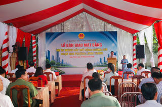Hoàn tất mặt bằng đường 25B kết nối sân bay Long Thành
