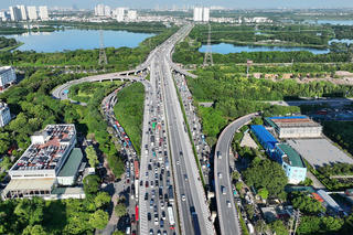Dự kiến phân luồng xe đi ngược chiều trên cao tốc Pháp Vân – Cao Bồ
