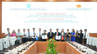 TP Huế tăng cường hợp tác với UNDP trên nhiều lĩnh vực