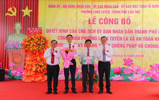 Vùng 'đất lửa' Long Tuyền được công nhận xã An toàn khu thời kháng chiến chống Pháp, chống Mỹ