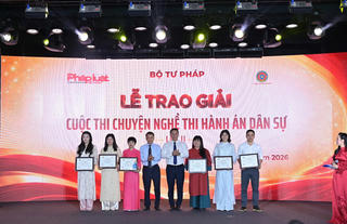 Danh sách 36 tác phẩm đạt giải “Chuyện nghề Thi hành án dân sự” lần thứ II