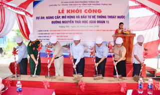 Khởi công dự án gần 67 tỷ đồng nâng cấp đường Nguyễn Thái Học ở Đồng Nai