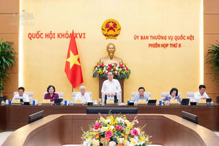 Khai mạc Phiên họp thứ 6 của Ủy ban Thường vụ Quốc hội