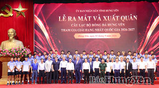 Hưng Yên chính thức có đội bóng chuyên nghiệp, đặt mục tiêu lên V.League Hưng Yên chính thức có đội bóng chuyên nghiệp, đặt mục tiêu lên V.League