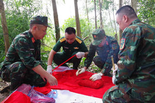 Tuyên Quang cất bốc hài cốt nghi là liệt sĩ thời kháng chiến chống Pháp