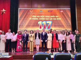 Chính thức ra mắt Tổng đài Quốc gia 117:  Điểm tựa an toàn 24/7 cho người bị bạo lực gia đình