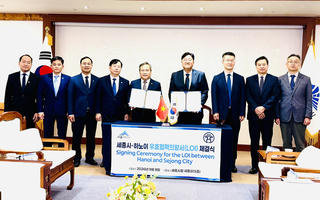 Hà Nội và TP Sejong ký kết Ý định thư về quan hệ hữu nghị và hợp tác 