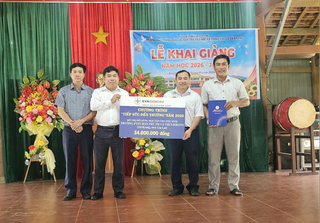 Công ty Thủy điện An Khê – Ka Nak tiếp sức đến trường, đồng hành cùng học sinh có hoàn cảnh khó khăn