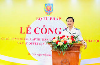 Trưởng Thi hành án dân sự thành phố Hà Nội: Kỳ vọng gói gọn trong hai từ “Bứt phá” và “Hiện tại”