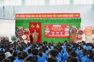 Khởi động Cuộc thi tìm hiểu Luật về ATGT học đường tại xã Tuy Đức, tỉnh Lâm Đồng