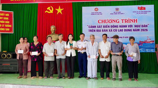 BTL Vùng Cảnh sát biển 4 đồng hành với ngư dân thành phố Cần Thơ