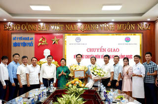 Thực hiện ca phẫu thuật nội soi lồng ngực đầu tiên tại Nghệ An theo kỹ thuật Bệnh viện Phổi Trung ương chuyển giao