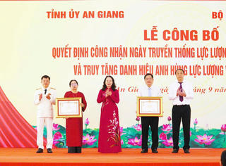 Công bố Ngày truyền thống của Lực lượng vũ trang tỉnh An Giang
