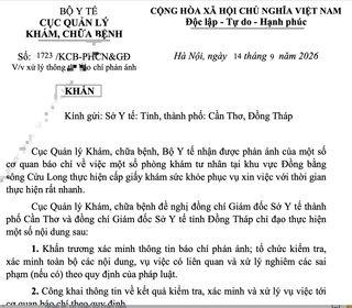 Bộ Y tế yêu cầu xác minh việc cấp giấy khám sức khỏe trong thời gian rất ngắn