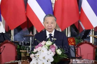 Tổng Bí thư, Chủ tịch nước Tô Lâm chủ trì chiêu đãi Nhà vua Vương quốc Thái Lan và Hoàng hậu