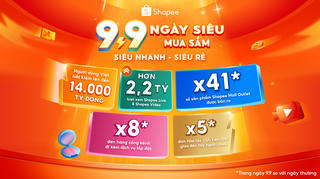 Shopee 9.9 nâng tầm trải nghiệm giao nhận, ghi nhận đơn hỏa tốc 1H tăng gấp 5 lần, đơn hàng cồng kềnh tăng gấp 8 lần