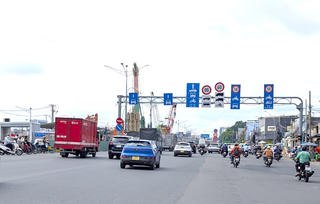 TP HCM hạn chế giao thông nhiều tuyến đường để thi công dự án Metro số 2