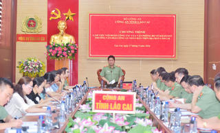 Bộ Công an khảo sát về thành lập Trường Văn hóa Công an nhân dân trên địa bàn tỉnh Lào Cai