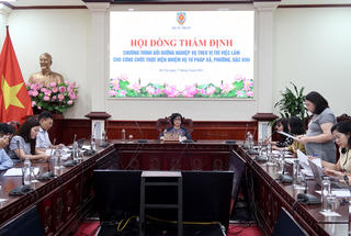 Hoàn thiện chương trình bồi dưỡng công chức tư pháp cấp xã theo hướng thực chất, dễ áp dụng